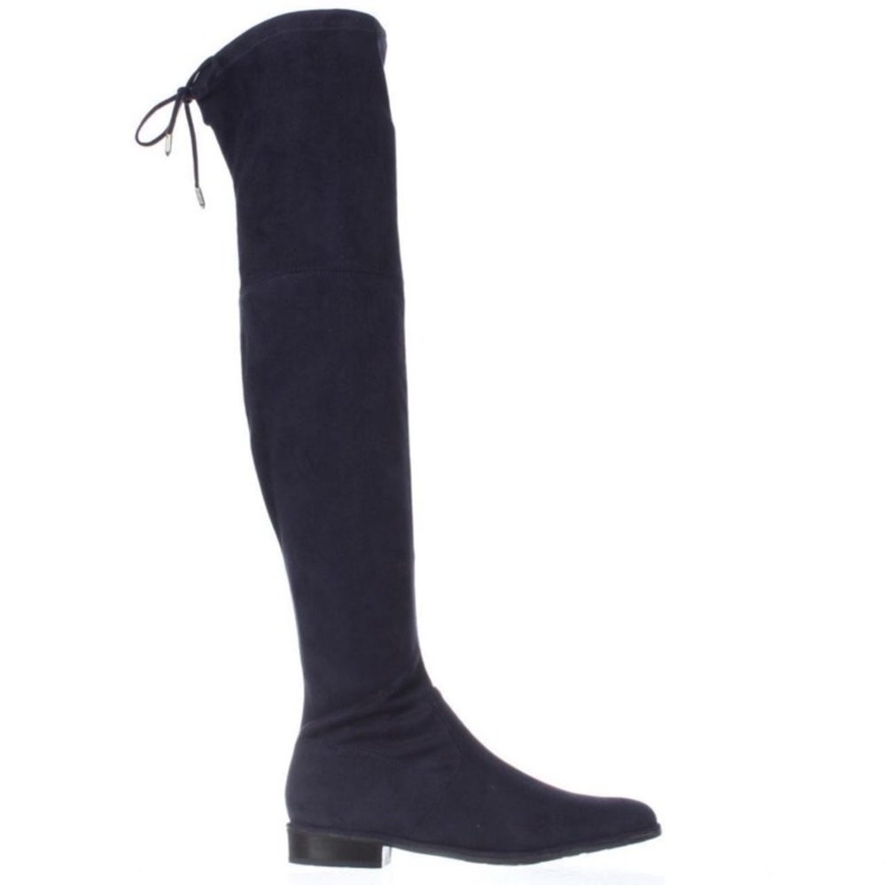 Marc Fisher Navy Over-the-Knee Boots